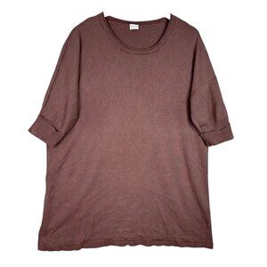 Poetry Silk Cashmere Oversized Knit Tunic Top Size 10